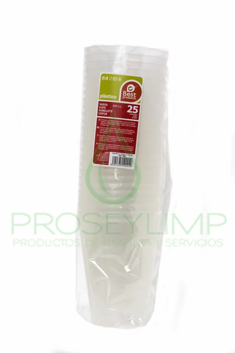 Vaso sidra reutilizable paq/25uni c/200 c/ 8paq x25u - Image 3